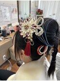 成人式ヘアーアップ＆着付け