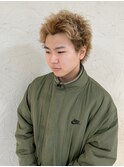 【CAMON.】スパイキーショート×ツイスパ×ハイトーンベージュ