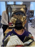 西宮/成人式/ヘアセット/振袖/アップスタイル/着付け