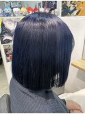 にじさんじ 長尾景 ケアブリーチ ネイビー ブルーラベンダー