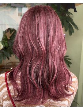 ジゼラ(GISELA) ピンクベージュ 派手髪 ピンクグレージュモーブピンクグレージュ