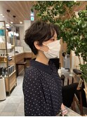 お手入れ簡単ニュアンスショートパーマ＊マッシュショート
