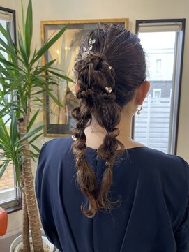 コレットヘア(Colette hair) お呼ばれセット＊°。