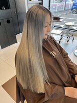 アース 名取店(HAIR&MAKE EARTH) バレイヤージュ