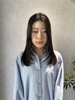 オフ エルア(ofF ’elua)&nbsp;顔周りレイヤー/レイヤーカット/髪質改善/韓国風レイヤー