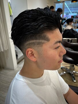 ニューヨークニューヨーク 姫路広畑店(NYNY) ワイルド◎10代20代ラインありツーブロック
