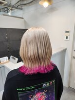 シェイロ(Cielro)&nbsp;ハイトーンミルクティー/ケアブリーチ/裾カラー☆suzu☆