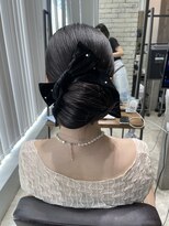 フェリア 渋谷(Feria)&nbsp;【Feria 渋谷】結婚式×上品まとめ髪 "Tsuyuki"