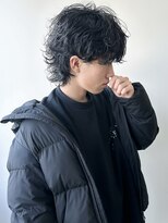 テルヴェ(Terve)&nbsp;メンズウルフカットシャドウパーマ