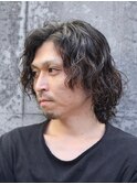 グランジパーマ/スパイラルパーマ/岡崎メンズパーマ