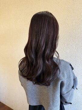 エルサフィロ キタハマ(el zafiro kitahama) 20×30×40代×透明感×艶感×髪質改善×ボルドーブラウン