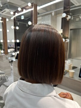 ロール 博多(Role) ボブ/透明感カラー/暗めカラー/韓国ボブ/髪質改善 /顔周りカット