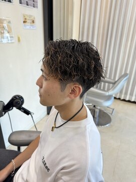 スパイラルパーマ