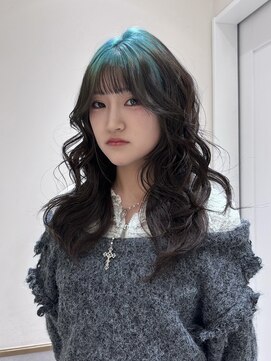 ゼスト フィーノ(ZEST fino) 【KYOKA】根元のターコイズルーツカラー