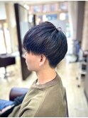 軽さと重みを調整/メンズボブスタイル