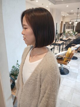 ラボヌールヘアーグレース 門前仲町店(La Bonheur hair grace) 【grace三瓶】大人気内巻きボブ/ベージュカラー