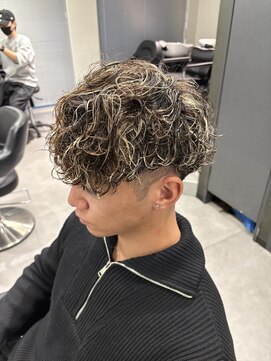 ハイプ 名古屋栄(HYPE) スペインカール×ハイライト(栄/名古屋/メンズ)