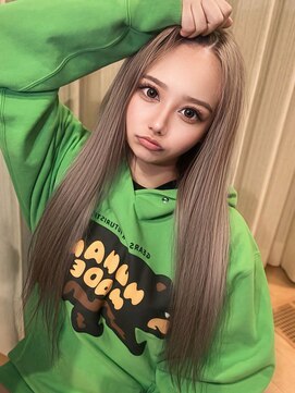 ラピス 福岡天神店(Lapis) やまでぃーハイトーンブリーチ&ダブルカラーエクステ髪質改善