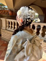 ラ シェンテ 宝塚(La Sente)&nbsp;ロングヘアにオススメ！編みおろしヘアセット