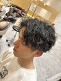 オーバーヘアー 高槻店(over hair)&nbsp;僕の鉄板スタイルです！メンズパーマ是非！