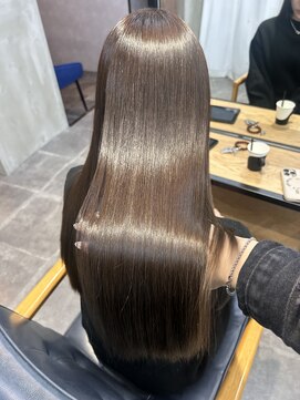 コビーバイジーナ 梅田茶屋町(Coby by Zina) 髪質改善トリートメント/ナチュラルブラウン【hina】