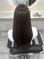 ホワイト(WHITE) 縮毛矯正 髪質改善トリートメント ロング