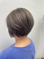 プランタン(Printemps)&nbsp;小顔似合わせカットショートボブ×立体感ハイライト艶カラー