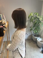キュー(CEU)&nbsp;【善行/湘南台】カット＋カラー/オリーブベージュ