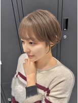 イルダバイグラッシー センター北(iluda by glassi) グレージュ×ショートボブ【伊左治】