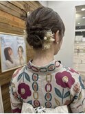 【清水】浴衣／ヘアアレンジ