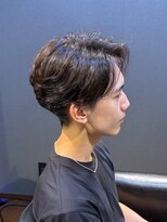 ビーダンディー(Bee dandy) ビジネスツーブロックショート フェザーパーマ サイドパート