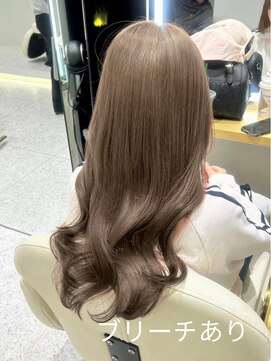 ラヴィ(Lavie) ハイライトカラーミルクティーベージュケアブリーチダブルカラー