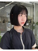 ユニークバイケンジ 町田(unique KENJE) 切りっぱなしボブ