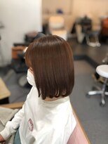 ナンバーフォーナチュラル(NO4 natural)&nbsp;4. 艶髪ボブ/内巻きボブ/ナチュラルブラウン/似合わせ