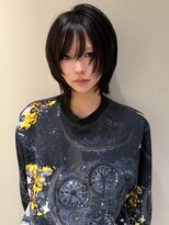 シティ オモテサンドウ(CITY omotesando)&nbsp;黒髪レイヤーボブ×ハッシュカット