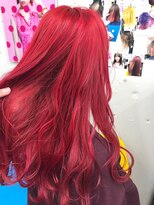 ノラ シンディ(NORA CYNDY)&nbsp;レッドピンクブリーチカラー☆