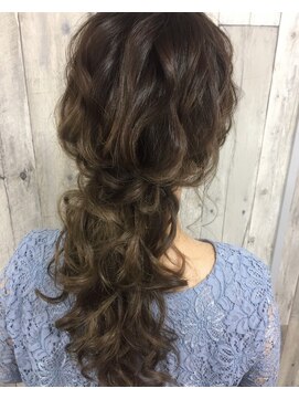 ヘアセット専門店 ナゴミ 池袋店(nagomi) お呼ばれ/二次会/パーティーに!!!!ふわふわローポニーアレンジ★