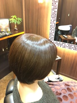 ヘアアンドスパ バースデイ(Private Salon HAIR&Spa BiRTHDAY) ショートボブ