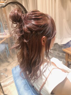 フラミューム 恵比寿(flammeum) パープルピンクベージュ