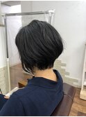 前下がりショートボブ