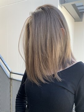 アミヘアーサプライ(AMI Hair Supply) 小顔ロブ/ミルクティーベージュ/グレージュ/オリーブカラー