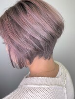 ジーニーズフォーシーズン (jenies4season)&nbsp;ダブルカラー、くすみピンク