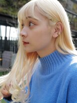 アレンヘアー 八尾店(ALLEN hair)&nbsp;#ホワイトブロンド#ホワイトミルクティーブロンド