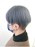 ブリーチありのカラーリング