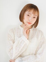 マフ 田町店(MuFF) ぱっつんミニボブ