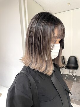 アライブ ハラジュク(ALIVE harajuku) タッセルボブバレイヤージュ