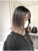 タッセルボブバレイヤージュ