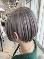 ゲーム 原宿店(GAME)&nbsp;ハイトーン/ダブルカラー/ショートカット/丸みショート/原宿