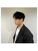 メンズショート×縮毛矯正【札幌大通り美容室trewa】