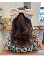 リブヘア(LiB hair)&nbsp;リボンハーフアップ☆